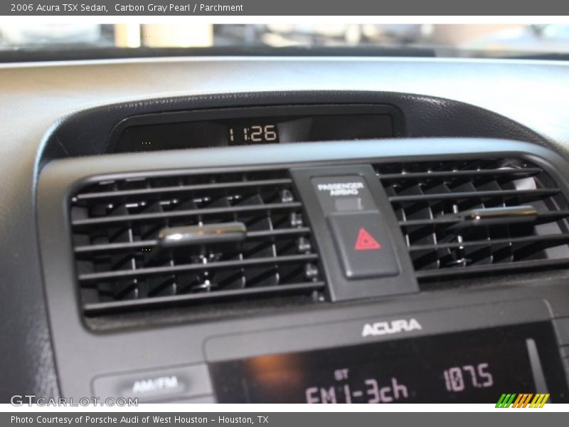 Carbon Gray Pearl / Parchment 2006 Acura TSX Sedan