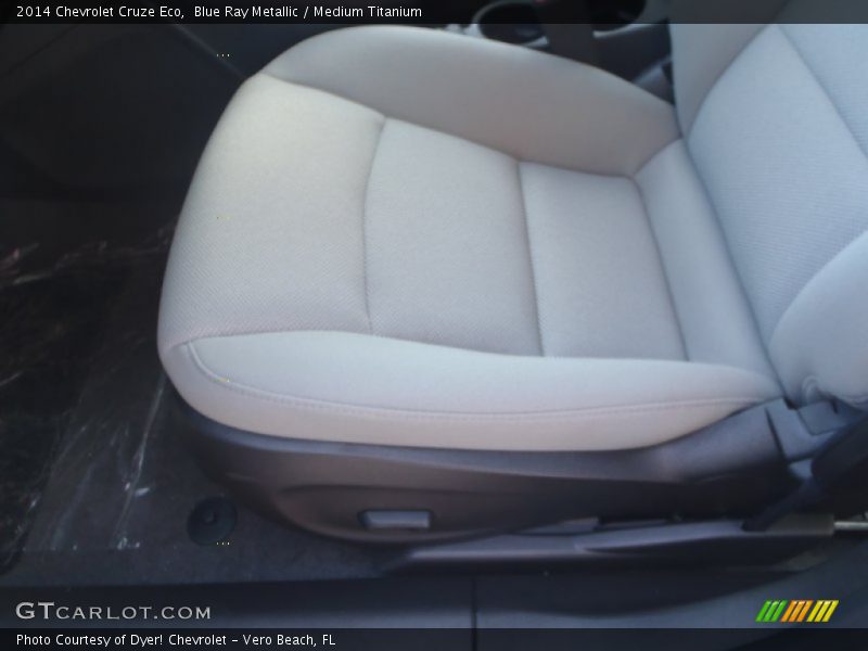 Blue Ray Metallic / Medium Titanium 2014 Chevrolet Cruze Eco