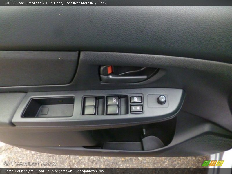 Ice Silver Metallic / Black 2012 Subaru Impreza 2.0i 4 Door