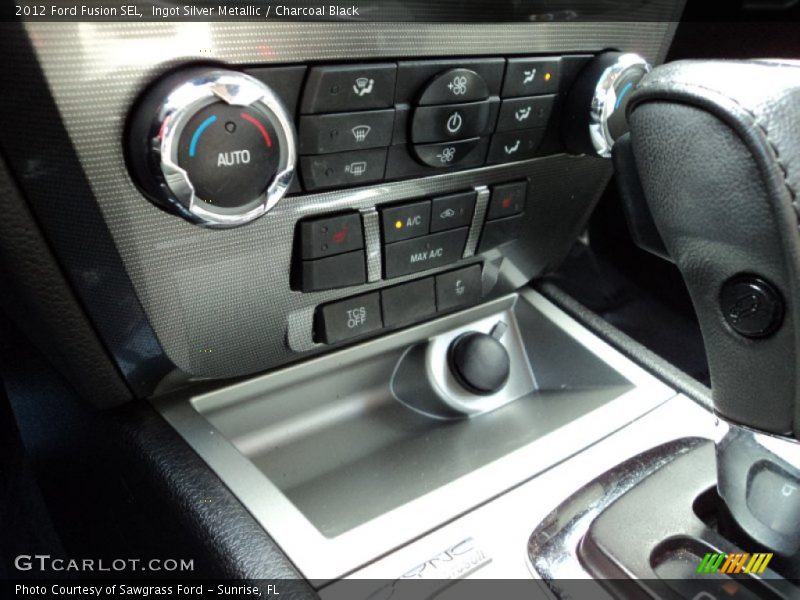 Ingot Silver Metallic / Charcoal Black 2012 Ford Fusion SEL