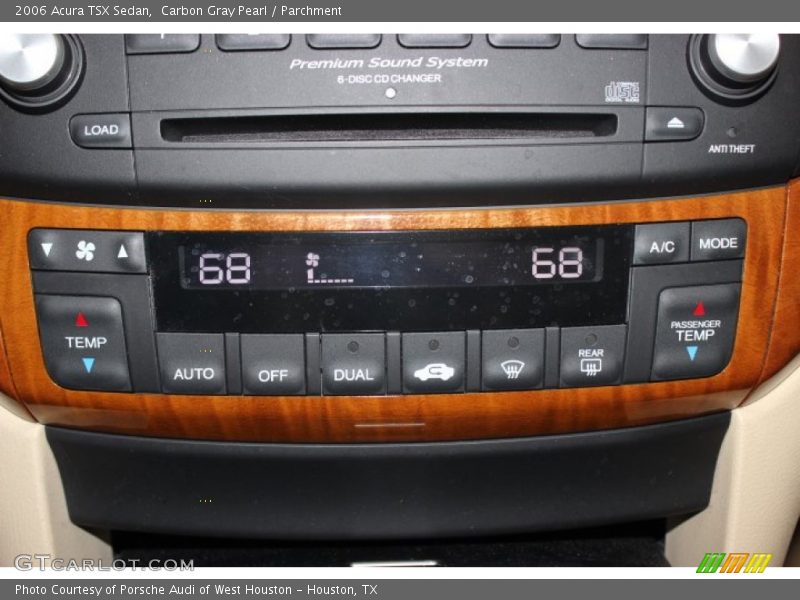 Carbon Gray Pearl / Parchment 2006 Acura TSX Sedan