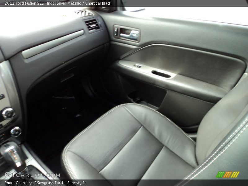 Ingot Silver Metallic / Charcoal Black 2012 Ford Fusion SEL