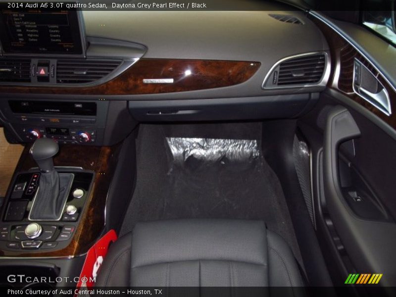 Daytona Grey Pearl Effect / Black 2014 Audi A6 3.0T quattro Sedan