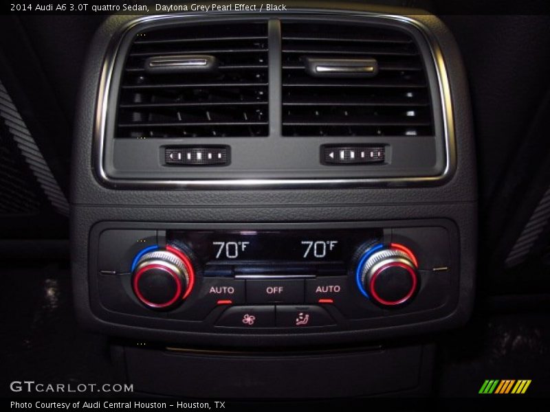Daytona Grey Pearl Effect / Black 2014 Audi A6 3.0T quattro Sedan