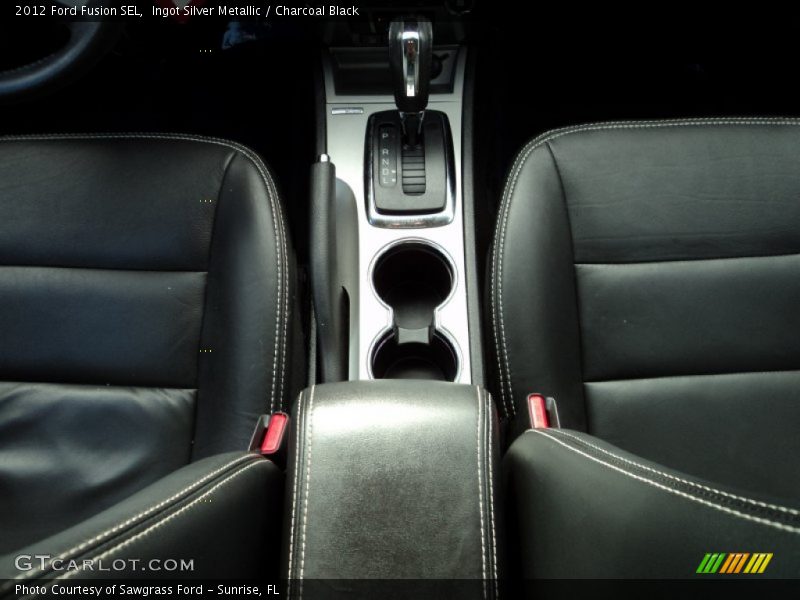 Ingot Silver Metallic / Charcoal Black 2012 Ford Fusion SEL
