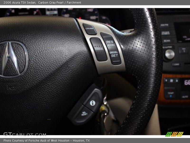 Carbon Gray Pearl / Parchment 2006 Acura TSX Sedan