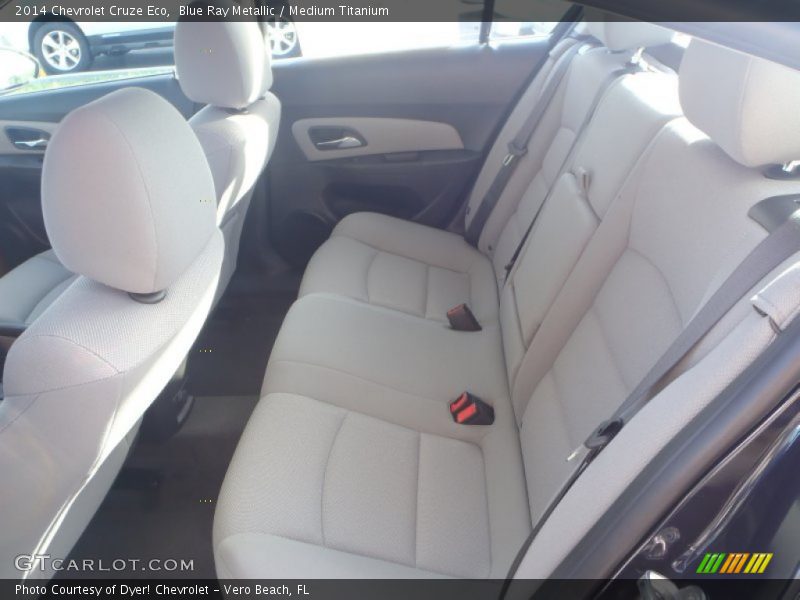 Blue Ray Metallic / Medium Titanium 2014 Chevrolet Cruze Eco
