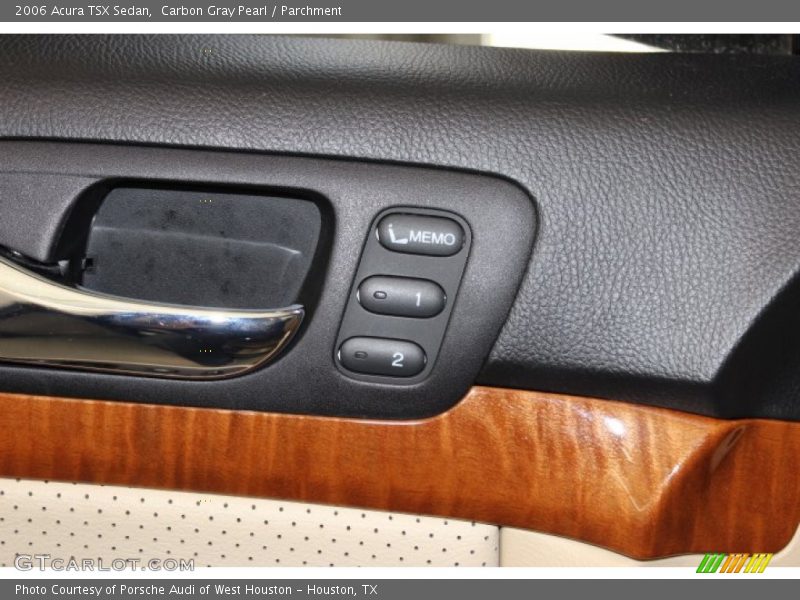 Carbon Gray Pearl / Parchment 2006 Acura TSX Sedan