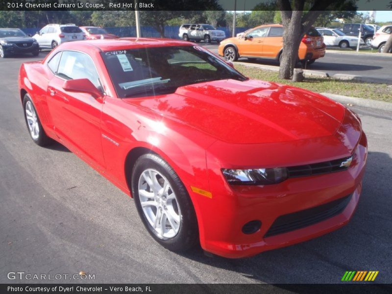 Front 3/4 View of 2014 Camaro LS Coupe