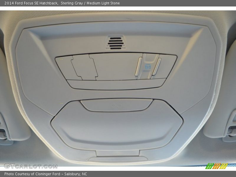 Sterling Gray / Medium Light Stone 2014 Ford Focus SE Hatchback