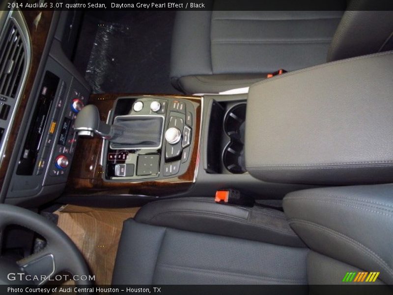 Daytona Grey Pearl Effect / Black 2014 Audi A6 3.0T quattro Sedan