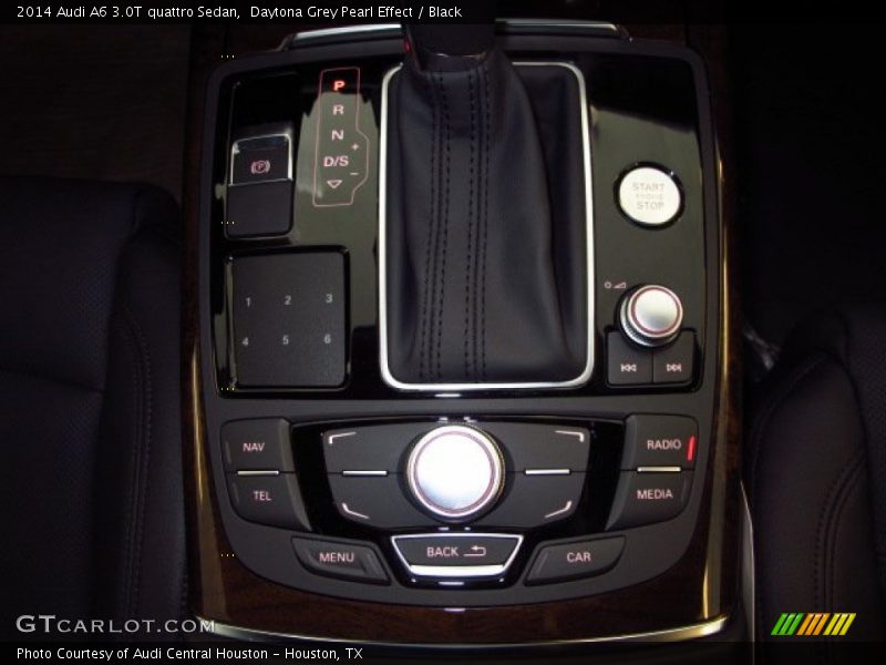 Daytona Grey Pearl Effect / Black 2014 Audi A6 3.0T quattro Sedan