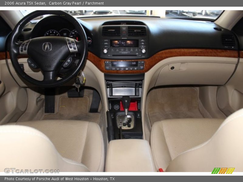 Carbon Gray Pearl / Parchment 2006 Acura TSX Sedan