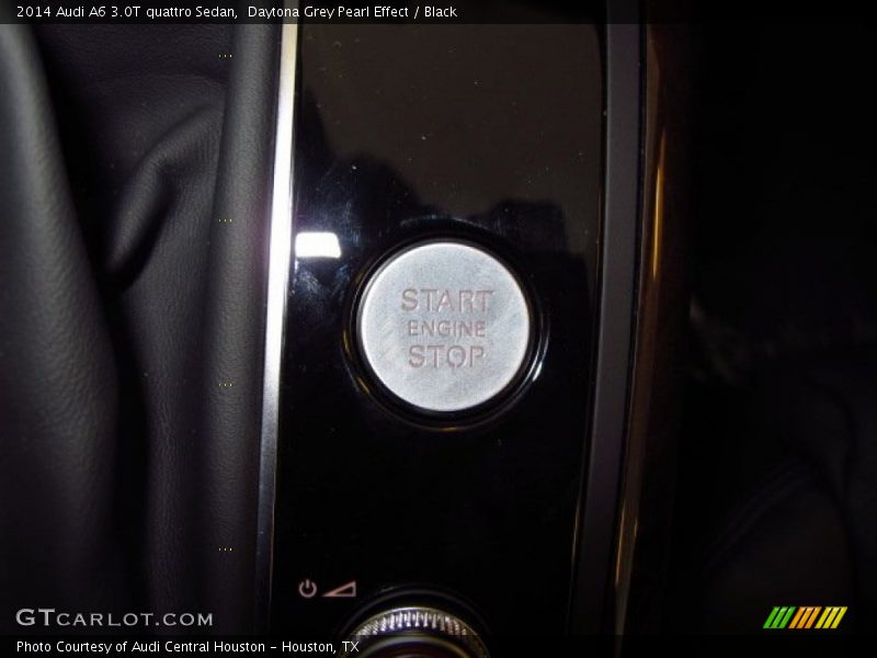 Daytona Grey Pearl Effect / Black 2014 Audi A6 3.0T quattro Sedan