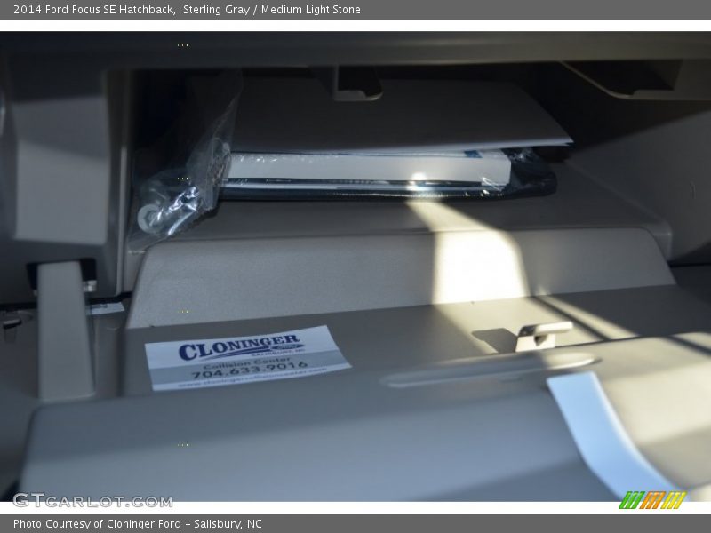 Sterling Gray / Medium Light Stone 2014 Ford Focus SE Hatchback