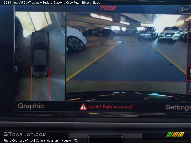 Daytona Grey Pearl Effect / Black 2014 Audi A6 3.0T quattro Sedan
