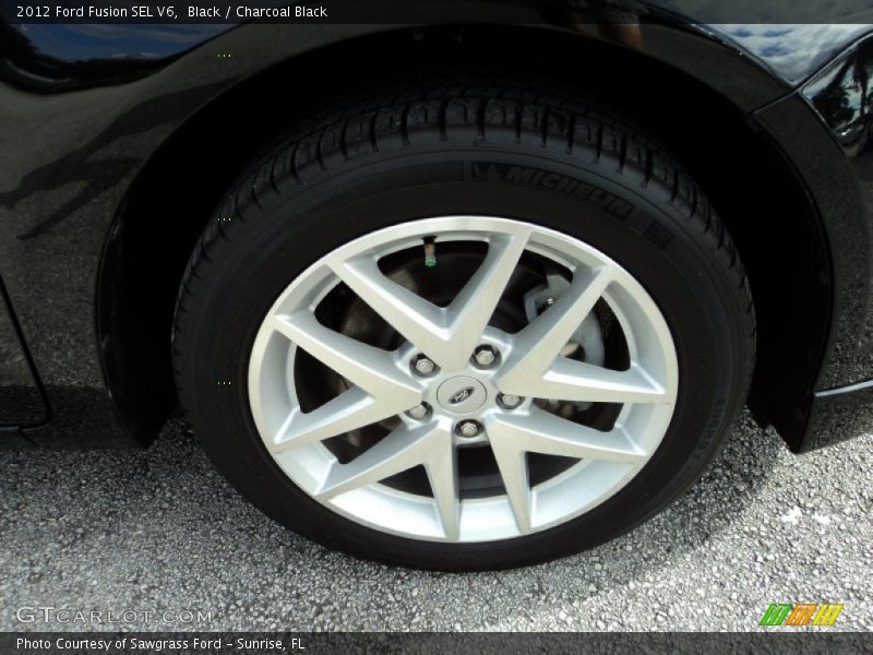 Black / Charcoal Black 2012 Ford Fusion SEL V6