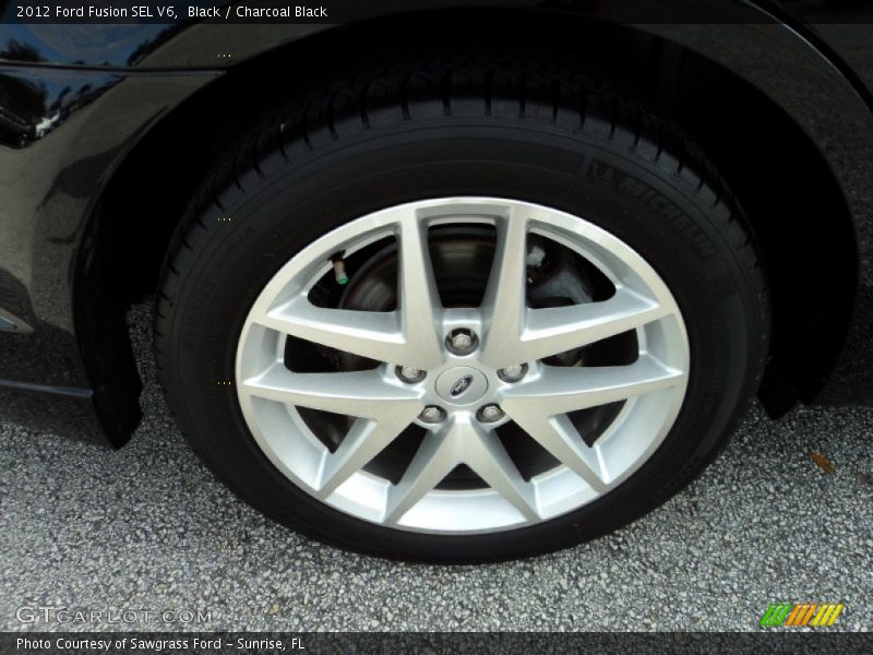 Black / Charcoal Black 2012 Ford Fusion SEL V6