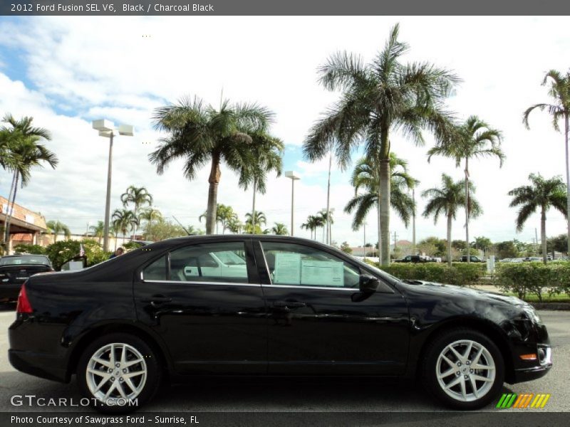 Black / Charcoal Black 2012 Ford Fusion SEL V6