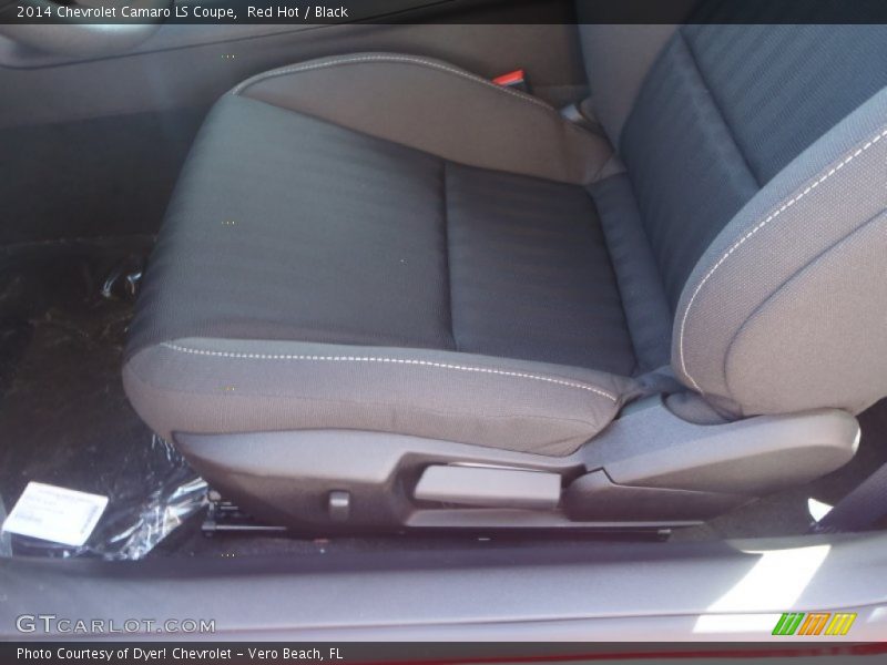 Red Hot / Black 2014 Chevrolet Camaro LS Coupe