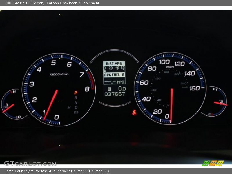 Carbon Gray Pearl / Parchment 2006 Acura TSX Sedan