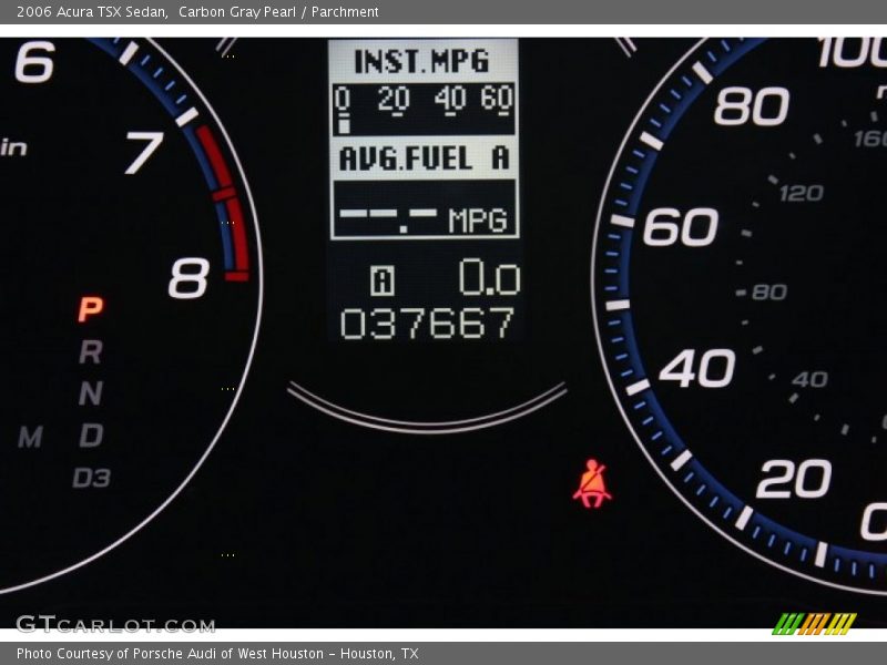 Carbon Gray Pearl / Parchment 2006 Acura TSX Sedan