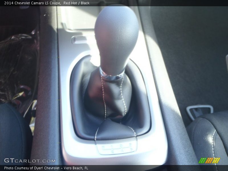 Red Hot / Black 2014 Chevrolet Camaro LS Coupe