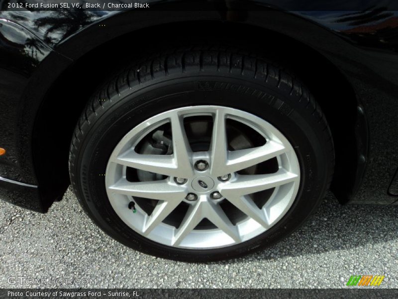 Black / Charcoal Black 2012 Ford Fusion SEL V6