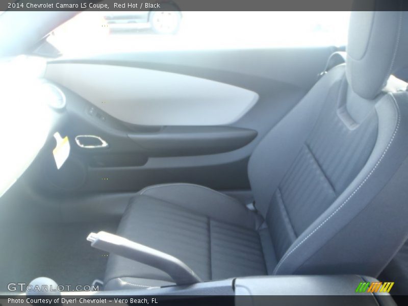 Red Hot / Black 2014 Chevrolet Camaro LS Coupe