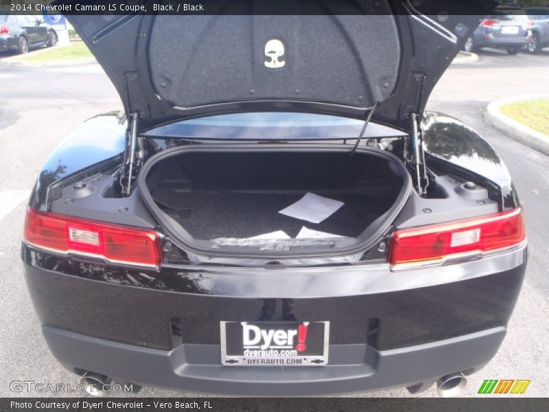 Black / Black 2014 Chevrolet Camaro LS Coupe