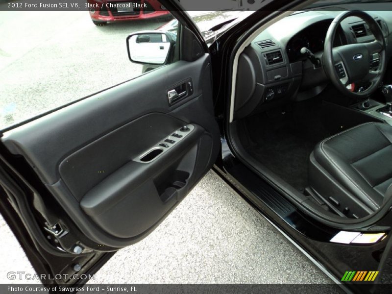 Black / Charcoal Black 2012 Ford Fusion SEL V6