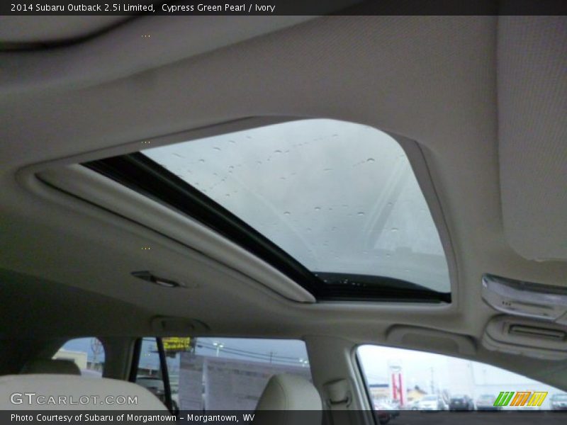 Cypress Green Pearl / Ivory 2014 Subaru Outback 2.5i Limited
