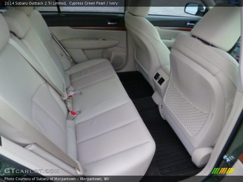 Cypress Green Pearl / Ivory 2014 Subaru Outback 2.5i Limited