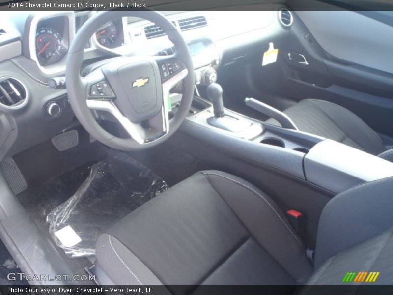Black / Black 2014 Chevrolet Camaro LS Coupe