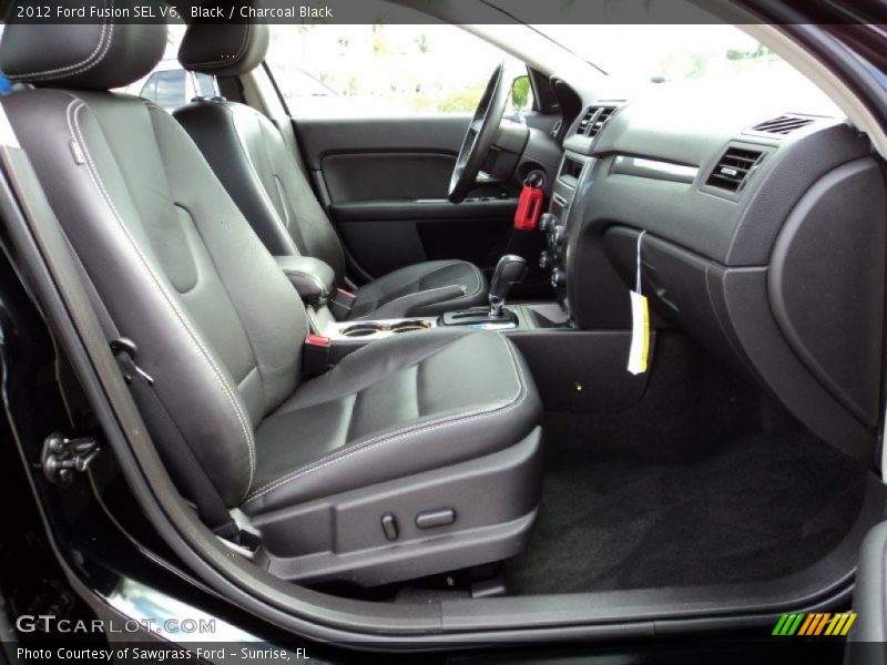 Black / Charcoal Black 2012 Ford Fusion SEL V6