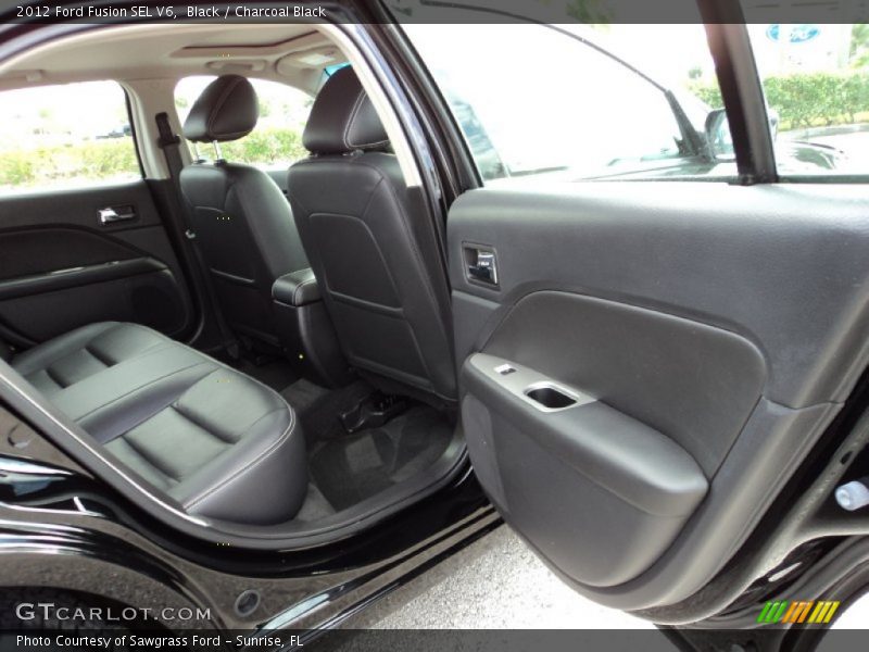 Black / Charcoal Black 2012 Ford Fusion SEL V6