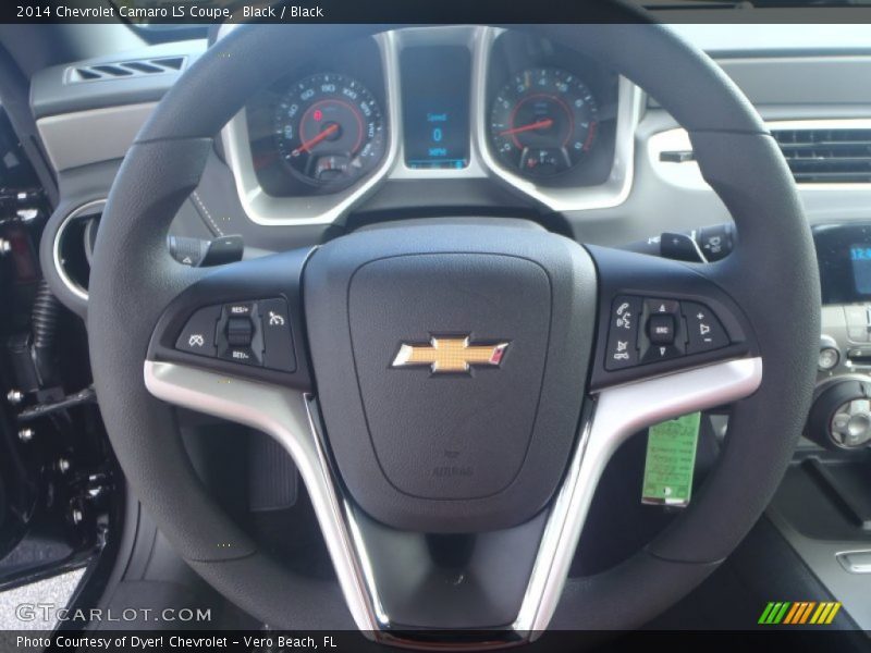 Black / Black 2014 Chevrolet Camaro LS Coupe