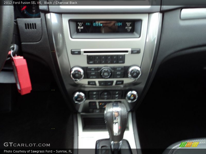 Black / Charcoal Black 2012 Ford Fusion SEL V6