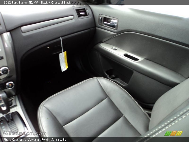 Black / Charcoal Black 2012 Ford Fusion SEL V6