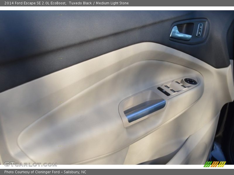 Tuxedo Black / Medium Light Stone 2014 Ford Escape SE 2.0L EcoBoost