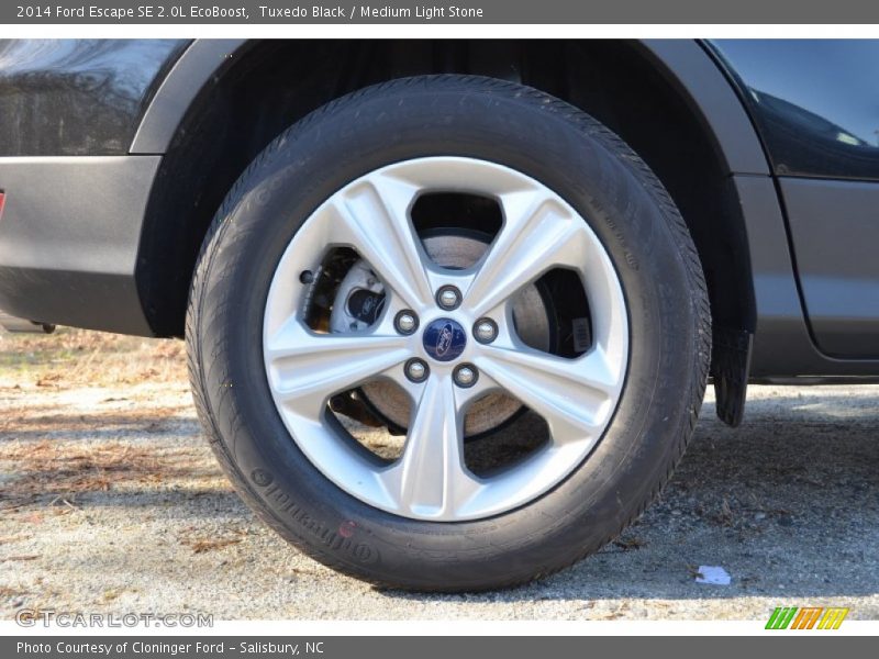 Tuxedo Black / Medium Light Stone 2014 Ford Escape SE 2.0L EcoBoost