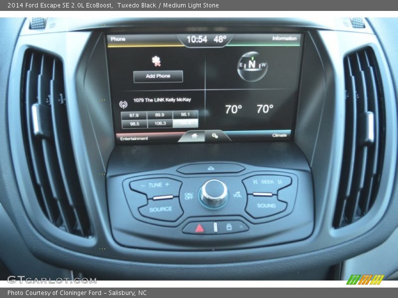 Tuxedo Black / Medium Light Stone 2014 Ford Escape SE 2.0L EcoBoost