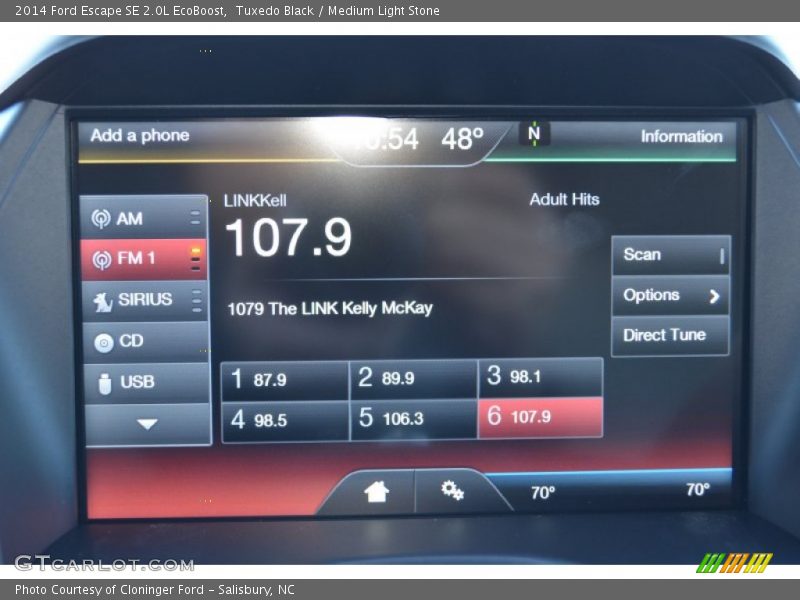 Tuxedo Black / Medium Light Stone 2014 Ford Escape SE 2.0L EcoBoost