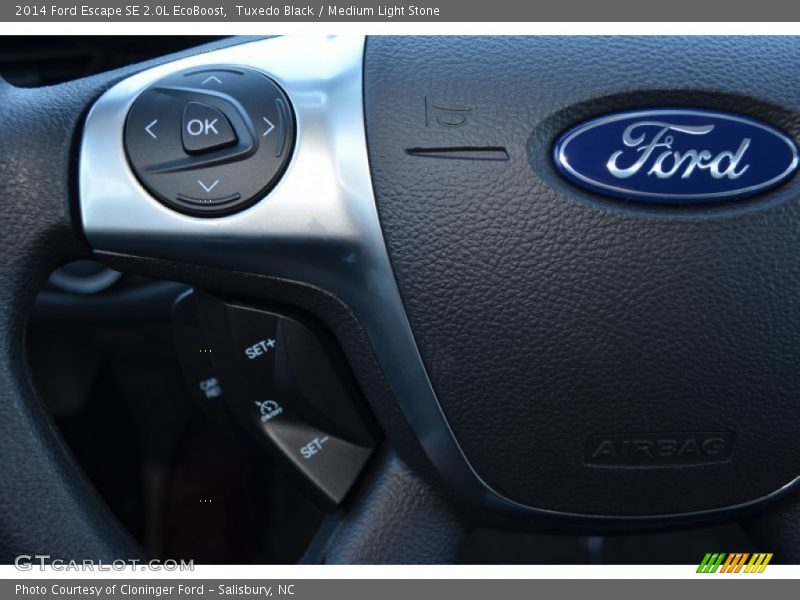 Tuxedo Black / Medium Light Stone 2014 Ford Escape SE 2.0L EcoBoost