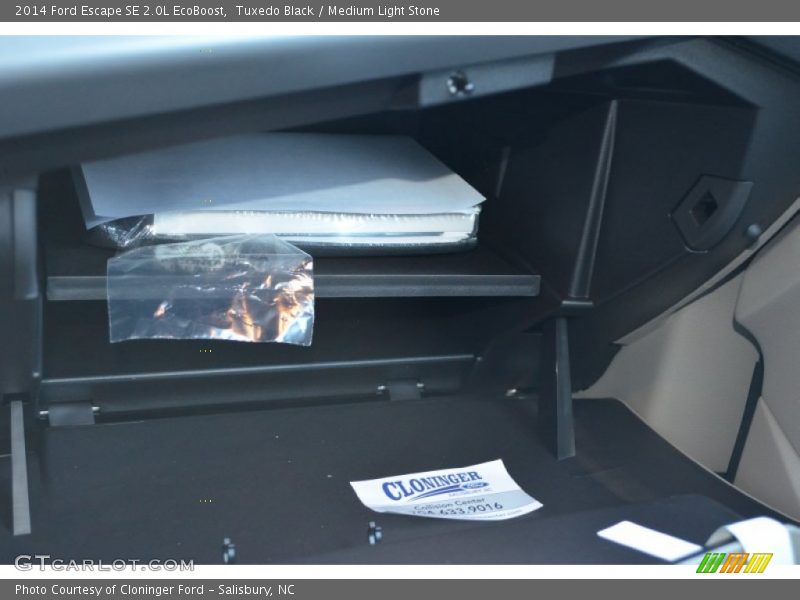 Tuxedo Black / Medium Light Stone 2014 Ford Escape SE 2.0L EcoBoost