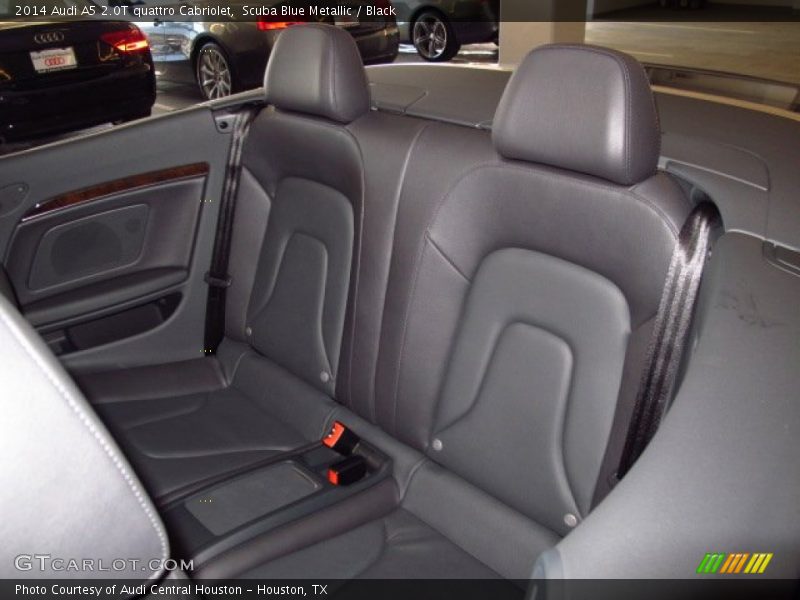 Scuba Blue Metallic / Black 2014 Audi A5 2.0T quattro Cabriolet