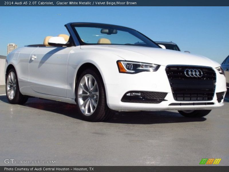  2014 A5 2.0T Cabriolet Glacier White Metallic