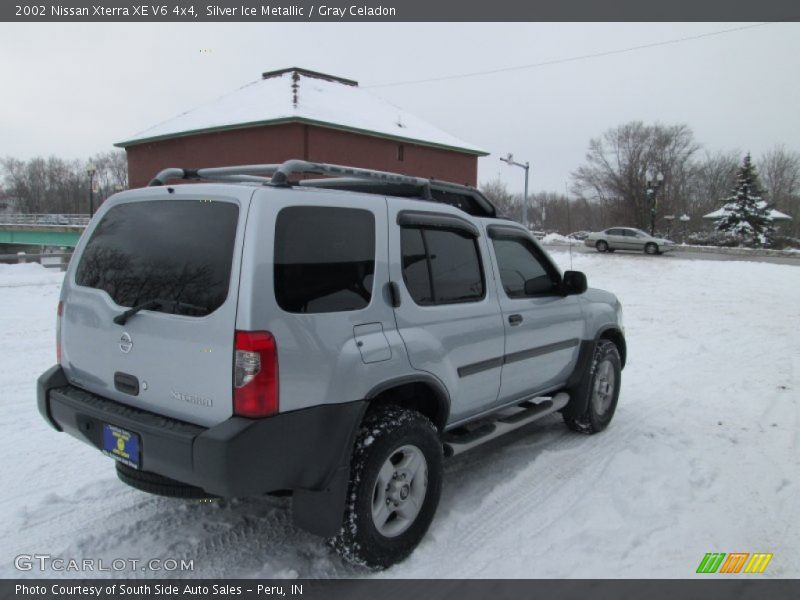 Silver Ice Metallic / Gray Celadon 2002 Nissan Xterra XE V6 4x4