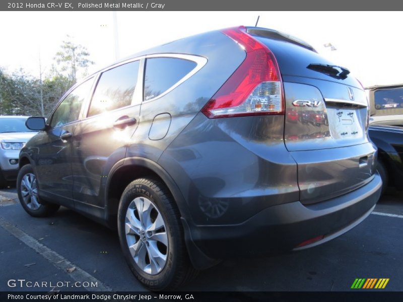Polished Metal Metallic / Gray 2012 Honda CR-V EX