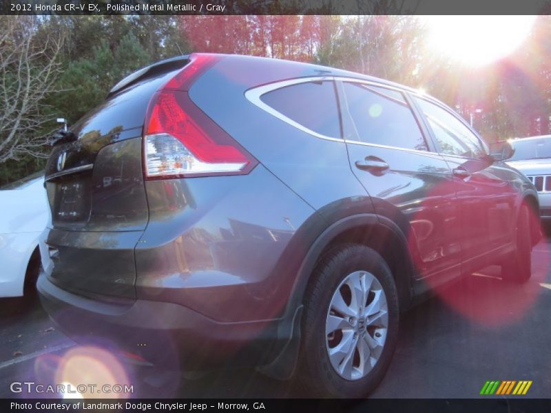 Polished Metal Metallic / Gray 2012 Honda CR-V EX